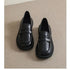 Black Patent Leather Loafers